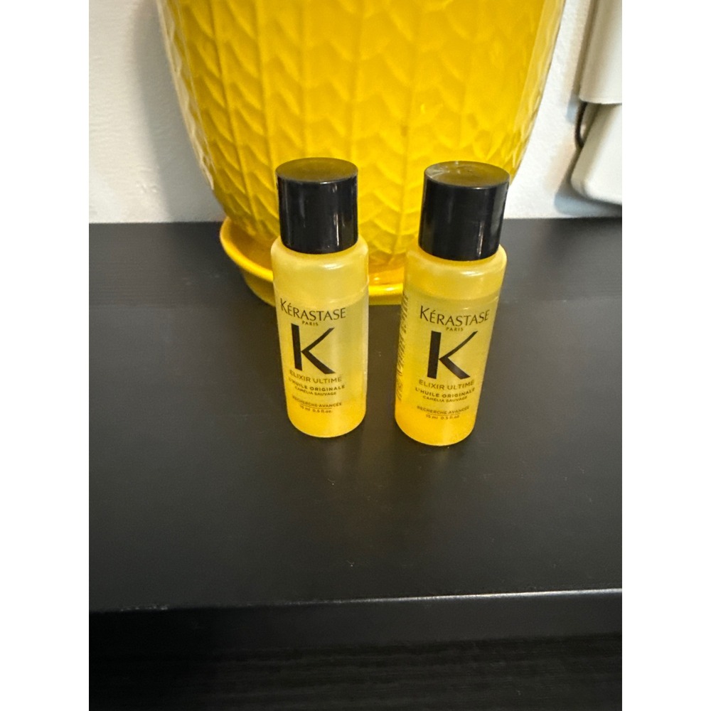 Kerastase Elixir Ultime L'Huile Originale Hair Oil Travel Size 15ml Duo Set 2pk